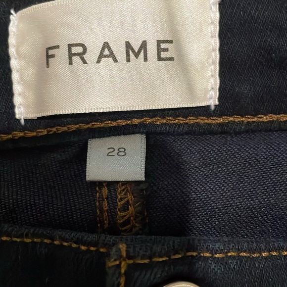 Frame Denim Le Easy Flare Wide Leg Jeans - Picture 2 of 4